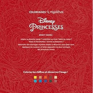 Disney Color by Numbers Coloring Book for Children and Adults - AliceCover number books Adult