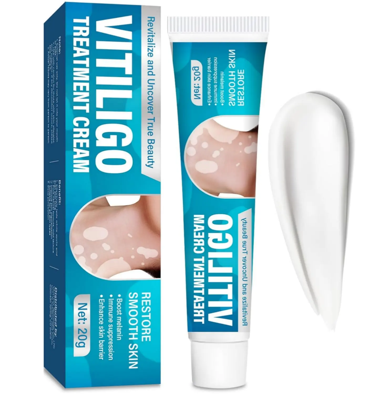 Natural Vitiligo Support Cream | Asari Herbs, Amaranth & Dried Ginger