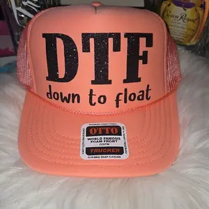 Coral DTF otto trucker hat Fashion Accessory