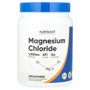 Nutricost Magnesium Chloride, Unflavored, 32.4 oz (907 g)