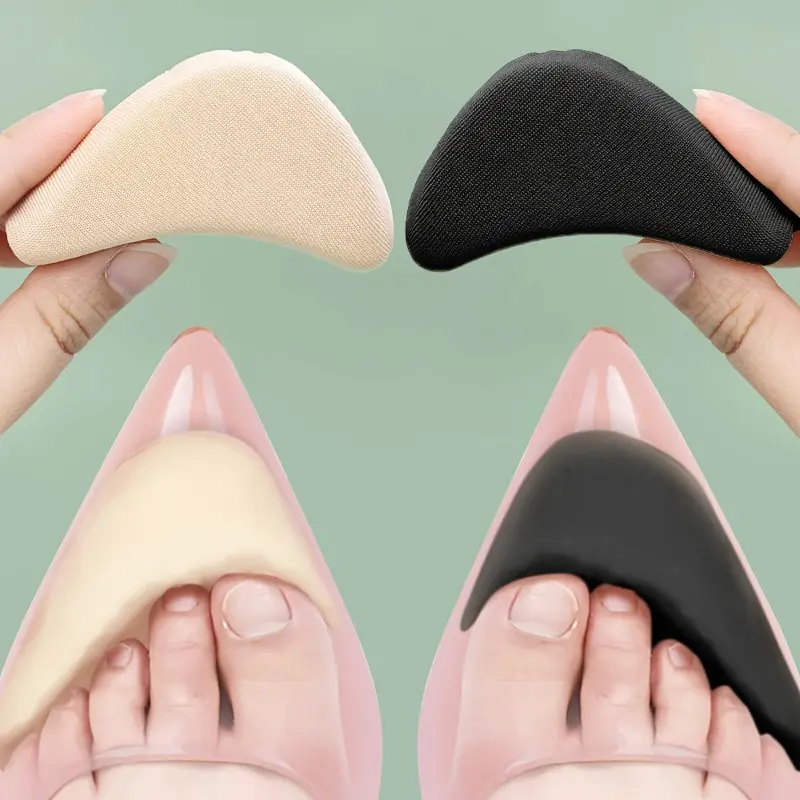 8pcs of Sponge Front Foot Inserts for Women'S High Heels, Designed To, Shoe Size, and Serve As Protective Fillers and Shoe Accessories, Padded Insole