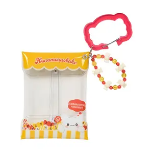 Hanamaruobake Clear Snap Mini Pouch (I Love Sweets Series)