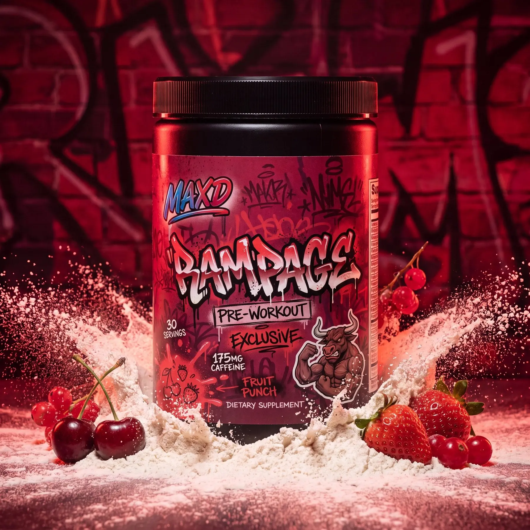 RAMPAGE- Pre-Workout (Fruit Punch) RAMPAGE- Pre-Workout (Fruit Punch)