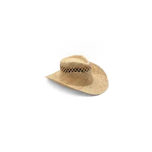 Sierra Raffia Straw Cowboy Hat