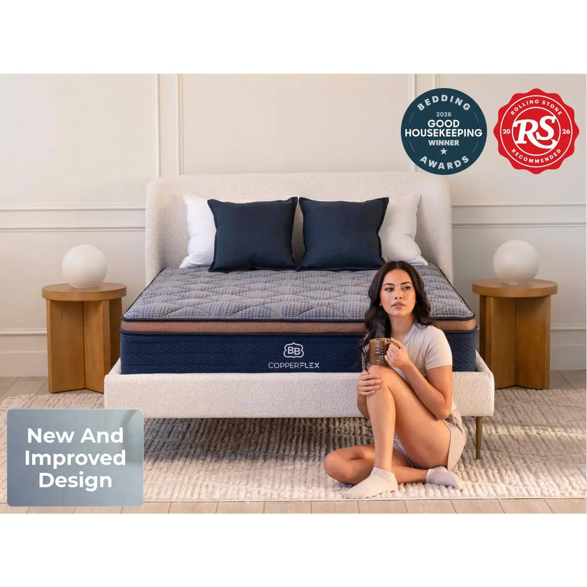 Brooklyn Bedding CopperFlex Hybrid Mattress