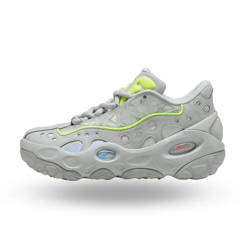 Puma Men's LaFrancé RNR Casual Trainers - Sporty Chic Lace-Up Shoes with Neon Accents, Max Cushioning, 20% Recycled Mix Upper, Breathable Rounded Toe, Regular Fit, Layered for Casual Wear, 20% Recycled Materials