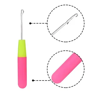 Large Crochet Braid Hair - Knots - Curl, Crochet Needle 1 Piece