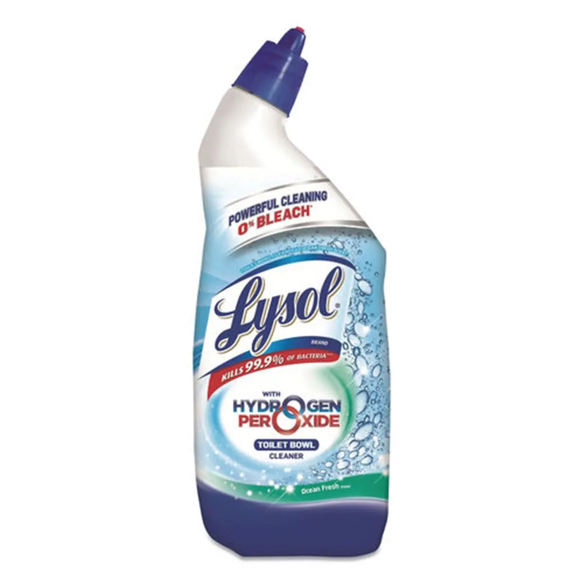 212 MAIN Lysol RAC98011 24oz Angle Neck Toilet Bowl Cleaner with Hydrogen Peroxide, Cool Spring Scent, for Toilet & Urinal Household Cleaning