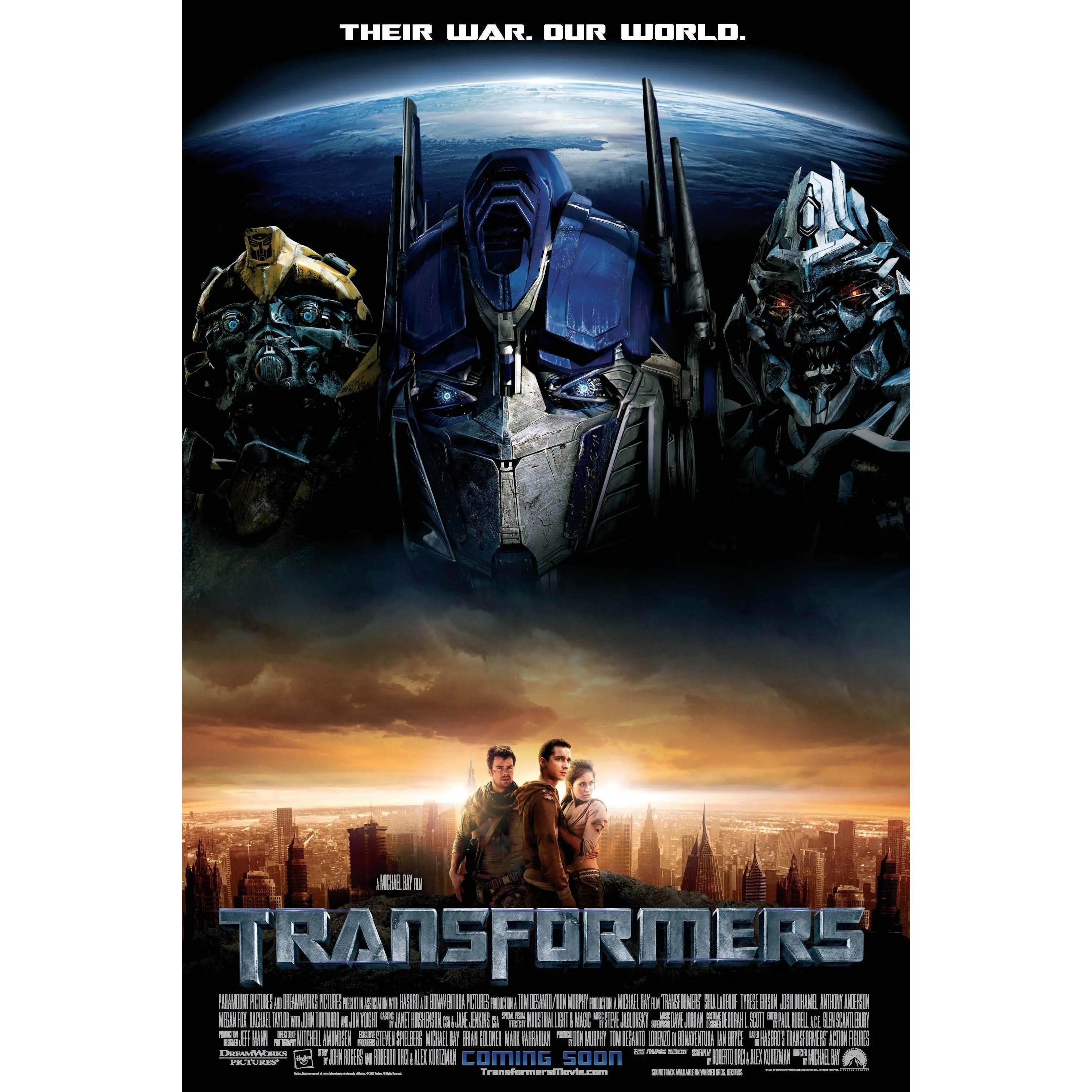 Peter Cullen - Signed Transformers poster Image #1 (8x10, 11x17)