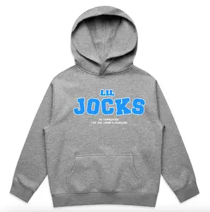 Lil Jocks Young & Fearless Toddler Hoodie Blue Logo