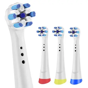 4 Pcs Rotating Toothbrush Head, Professional Replacement Brush Heads Compatible with Oral B iO Series Electric Toothbrush, for IO 2/3/4/5/6/7/7G/8/9/10