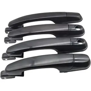 Set of 4 Exterior Door Handles Compatible with Hyundai Tucson 2005 2006 2007 2008 2009, Front and Rear Left Drive & Right Passenger Side Replaces #   82650-2E000 82660-2E000