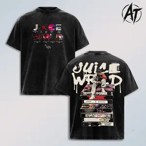 999 Vintage Washed Oversized Graphic Tee, Sad Rap Collage Streetwear Shirt, Melodic Hip Hop Y2K Aesthetic Heavyweight Cotton Tee, Double Sided Lost Legend Inspired Music Fan Shirt, Emo Trap Concert Outfit Unisex Gift