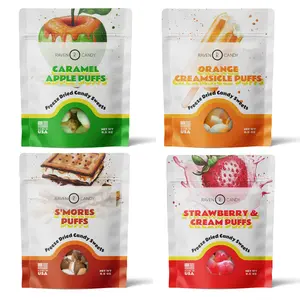 Raven Candy Puffs Freeze-Dried Candy 4 Pack Sampler