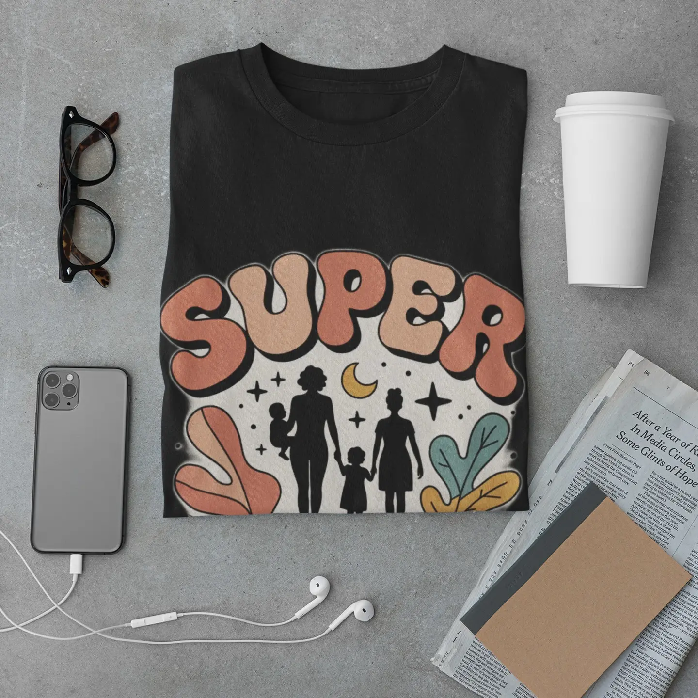 Super Mom Shirt | Retro Mothers Day Gift | Mom Graphic Tee | Gift for Mom | Cute Mom Tee | Mama Shirt
