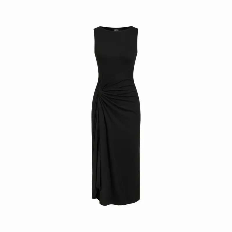 cider boat neck midi dress - TikTok Shop