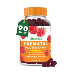 Lifeable Adults Prenatal Multivitamin with Iron Gummies for Women, 90 count