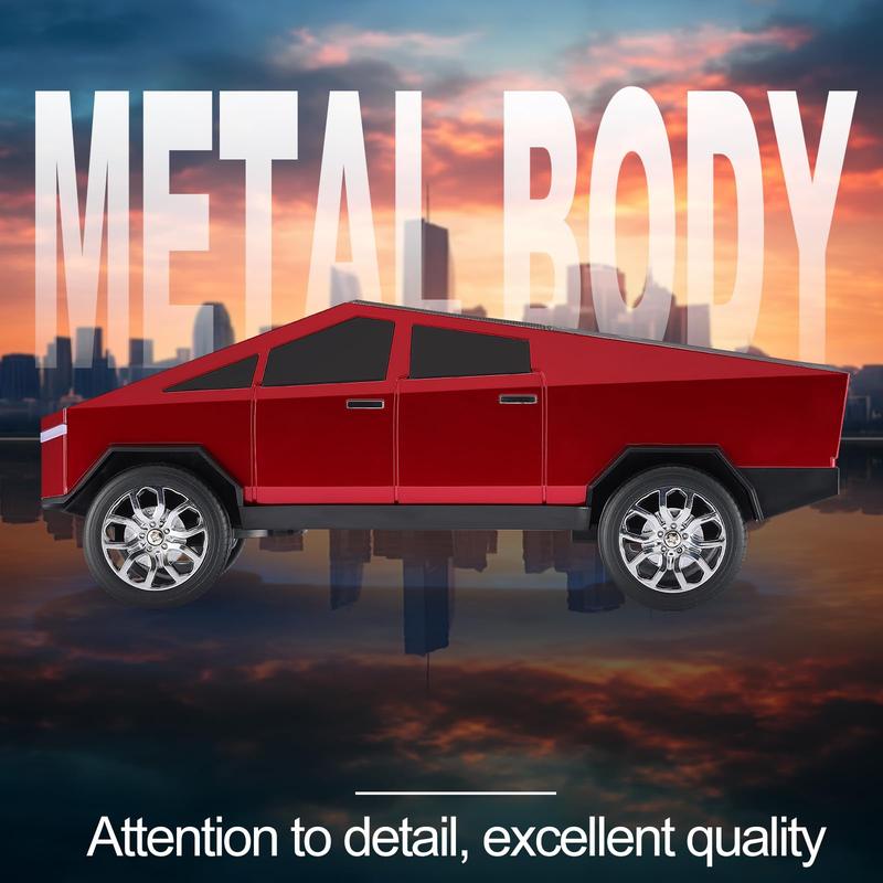 Bluetooth Pickup Truck Replica Portable Speaker,with Display Screen,HD Sound, TWS Pairing, FM Radio,Built-in Microphone Hands-Free Calling, LED Party Light, Surprise Gift for Car Lovers,Unisex: The Best Gift for 2026  Audio Wireless Stereo Usb Colorful