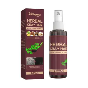 Herbal Black Hair Serum He Shou Wu Herbal Essence Moisturizes And Protects Hair, And Naturally Black Hair Is Soft And Shiny
