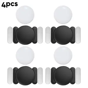 4pcs Smart Vehicle Locator Set, High-Quality Magnetic Case, Fits Cars Bikes Motorcycles Pets Luggage Personal Items, Supports Apple Find My iOS