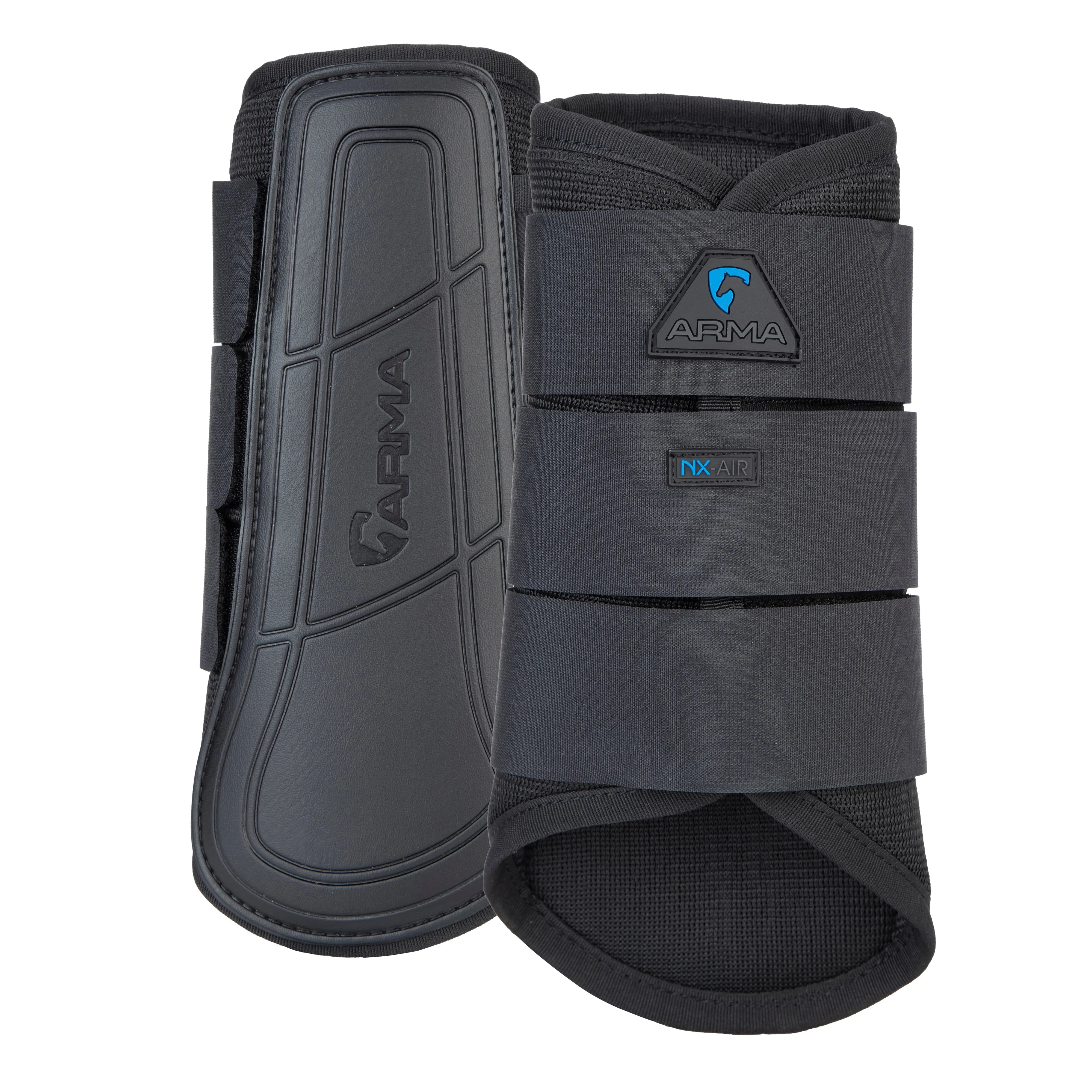 Shires ARMA Air Motion Brushing Boots - Lightweight Air Motion Fabric for Cooling & Comfort - Supportive Compression Resistant
