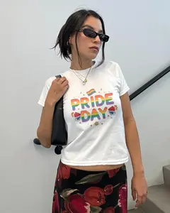 [ Sale up to 35%] + [Freeship] Pride Day LGBTQ+ Baby Tee, Rainbow Flag Shirt,Gay Pride,LGBTQ Celebration, Pride Month, Gay Pride Butterfly Shirt