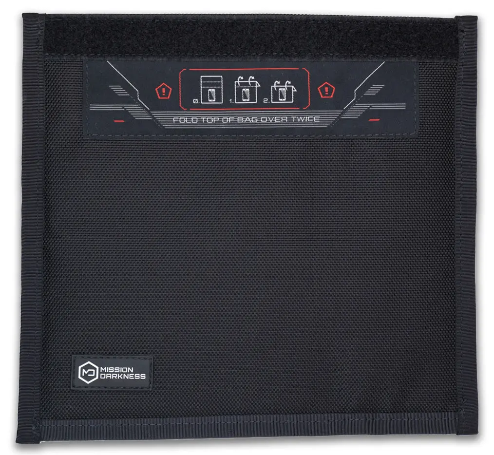 Mission Darkness™ Non-Window Faraday Bag for Phones