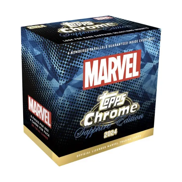 2024 Topps Chrome Marvel Sapphire Edition Hobby 2 Box Break 035