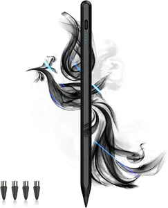 Stylus Pens for Touch Screens Power-Display Tablet Pen POM Tip  Digital Touch Pen Compatible with /iPad/iPad Pro//and Other iOS/Android Smartphone and Tablet Devices (Black)