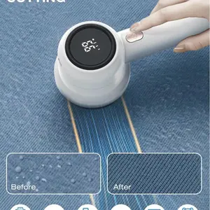 Electric Fabric Shaver for Clothing Lint Roller Portable Hair Remover with Safety Lock 3 Speeds Rechargeable Lint Collection Container Perfect for Sweaters & Pet Home Care