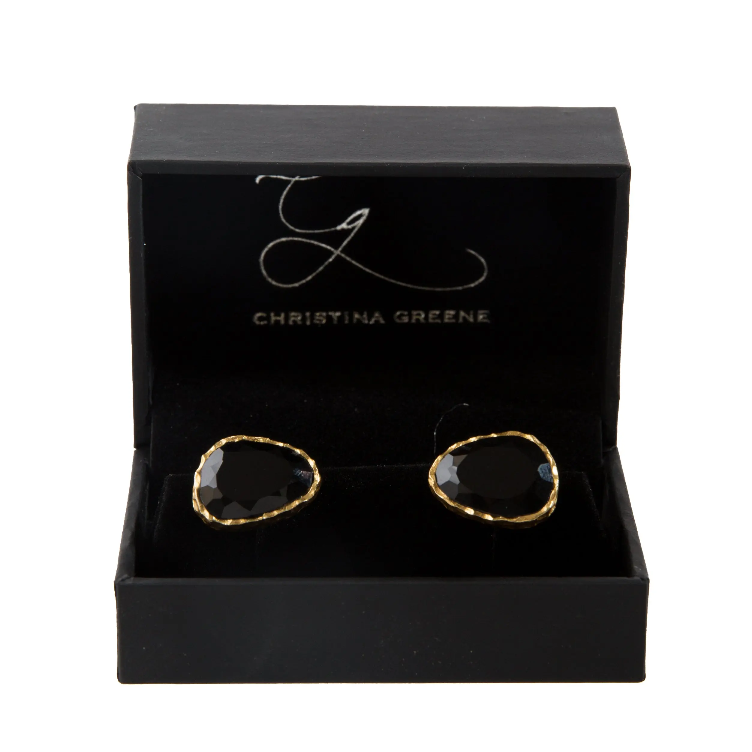 Men's Cufflink Set - Black Onyx