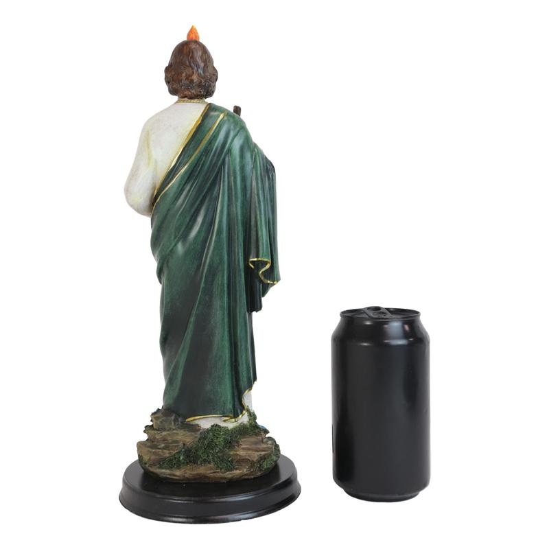 Ebros Gift Saint Jude Thaddeus The Apostle Decorative Figurine With Brass Plate Engraved Base 13" Tall