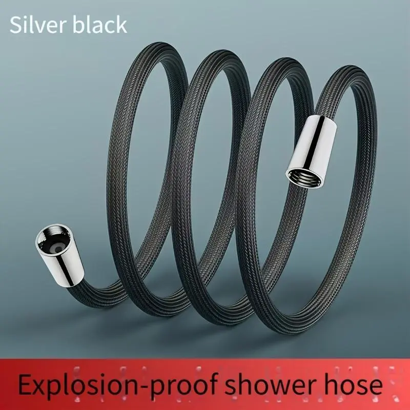 Heavy-Duty Shower Hose, Shower Head Hose with High Quality design - Anti-kink, Leakproof Bathroom Hose, shower, Car Wash, Plumbing Pipe Connector, Shower Accessories, Bathtub Accessory, Durable Construction, Shower Hose Replacement