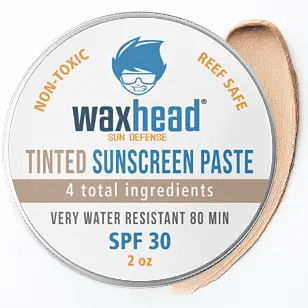 Reef-Safe Tinted Zinc Sunscreen Paste for Face