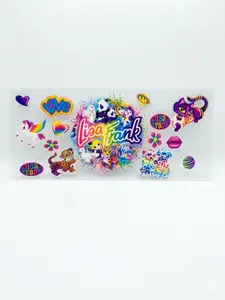Lisa Frank (double sided UV DTF)