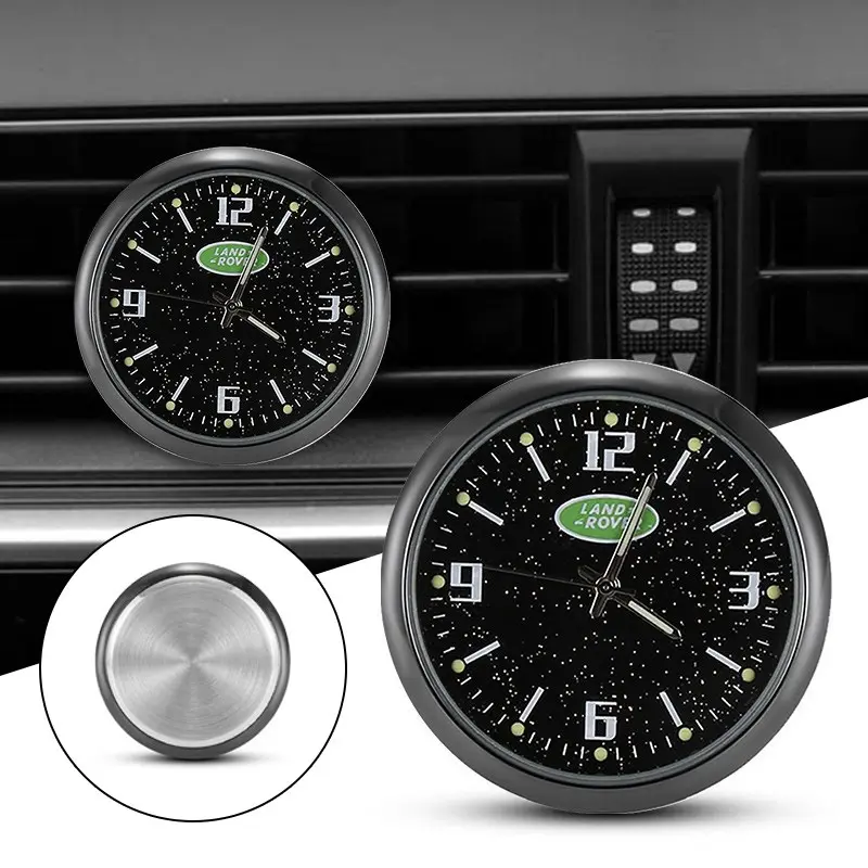 Car Dashboard Clock Ornament, Starry Sky Watch Schedule for Land Rover ...