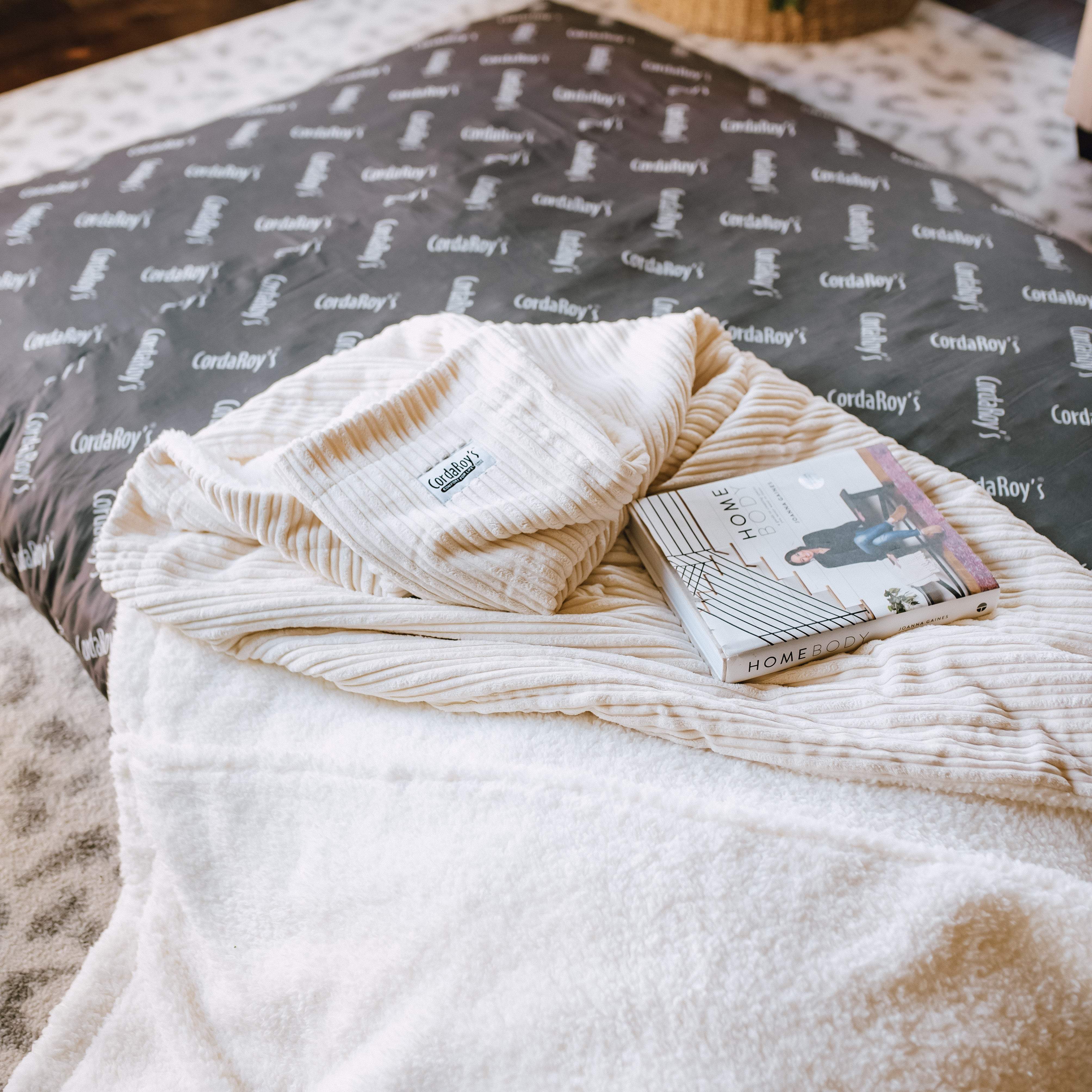 XL Terry Corduroy Throw Blanket