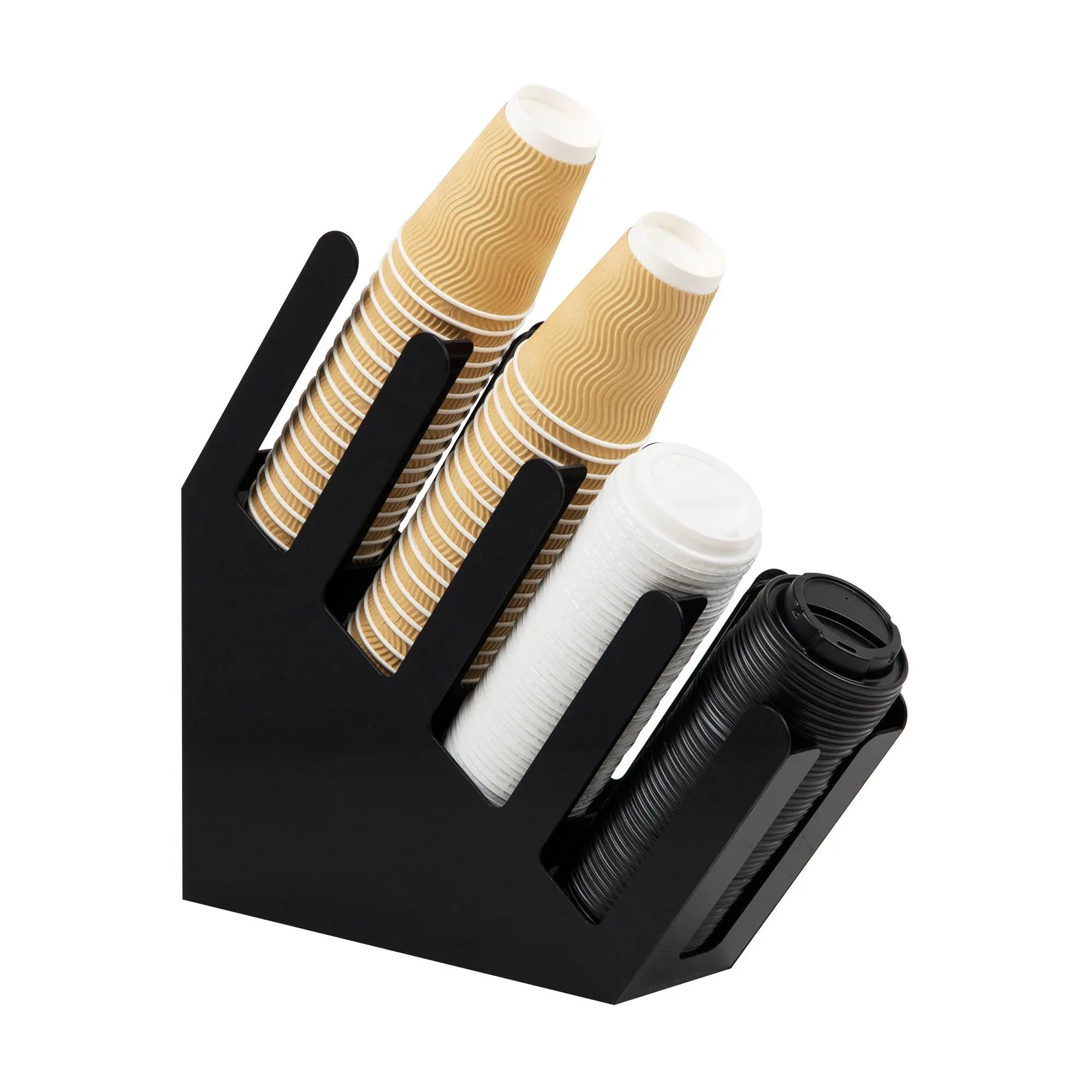 Mind Reader Cup and Lid Dispen ser, Countertop Organizer