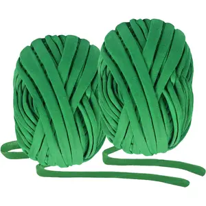 2 Packs Garden Twine, Soft Plants Ties, Green Garden String for Climbing Plants, Vines Plant, Tomatoes, Flowers, Roses Plant Support (98FT/Roll, Total 196FT)