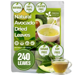 240 Avocado Dried Leaves, 100% Natural & Pure form Avocado Leaves, Avocado Leaf Tea, Avocado Herbal Tea, No Additives, No Caffeine, Vegan Beverage Sugar