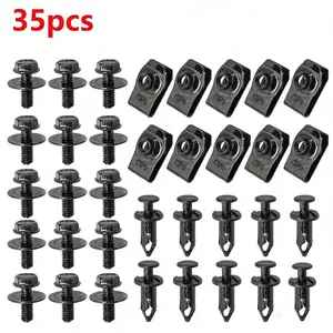 For Jeep M6 Body Bolts U-nut Clips Engine Cover Undertray Splash Shield Guard
