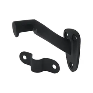 212 MAIN Deltana HRB325U19 Solid Brass Hand Rail Brackets, 3.31 in. Projection, Black Hand Rail Mount Mounting Brackets for Sailing Water Sports