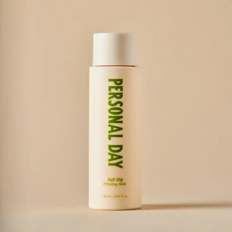 PERSONAL DAY Soft Slip Priming Milk, Milky Flawless Primer Face Perfector, Hydrating Moisture-Boosting Radiant Skincare Moisturizer