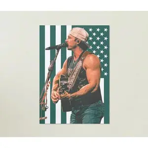 Rileyy Green  Flag Music Tapestry for Dormitories Living Rooms Bedrooms Wall Flags Funny Flags for Home Decor