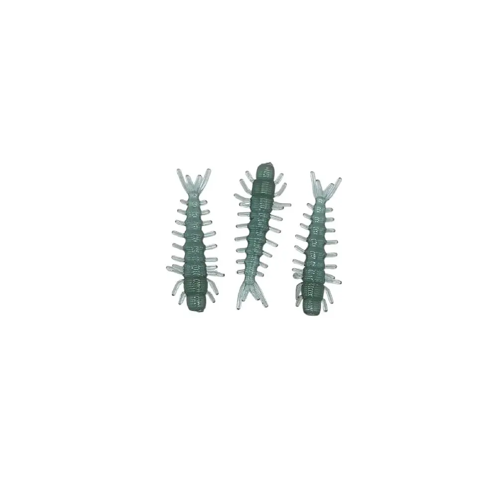 Bassattackerbaits 1.5" Hellgramite Bug Fishing Lure - 20-Pack Fishing Tackle (No Warranty)