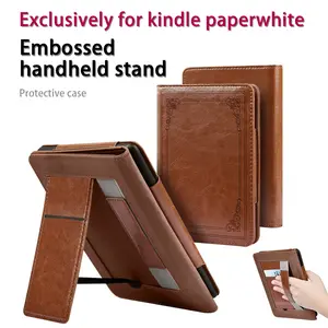 Protective Case Stand for Kindle Paperwhite 65 11 12th Gen Youth Version Retro Floral Design with Camera Hole Compatible eReader Accessories ipad case