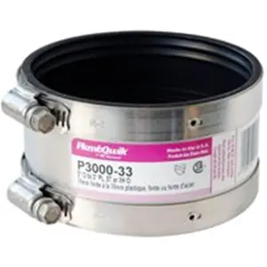 Fernco. P3000-33 Shielded Flex Coupling- 3 In.