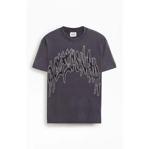 Pacsun Men's Handstyles Rhinestone T-Shirt - Multicolor