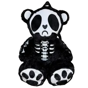VampireFreaks Grumpy Bones Bear Plush Backpack