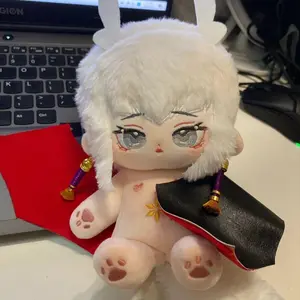 20cm Game Sky:Children of the Light White Bird Owl Cosplay Plush Doll Body Cute Dress-up Cotton Doll Clothes Anime Gifts Kids